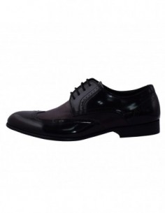 Pantofi eleganti barbati, piele naturala, marca Saccio, Cod A584-25A-01-17, culoare negru
