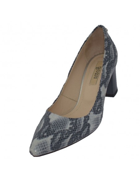 Pantofi dama, piele naturala, marca Botta, Cod 634-14-05, culoare gri