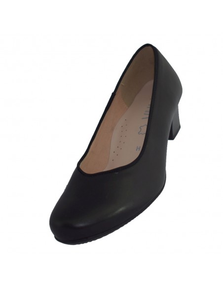 Pantofi dama, piele naturala, marca Alpina, Cod 8X54-L-01-23, culoare negru