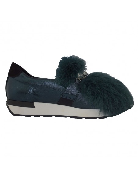 Pantofi dama, piele naturala, marca Gino Rossi, Cod DPH537-06-32, culoare verde