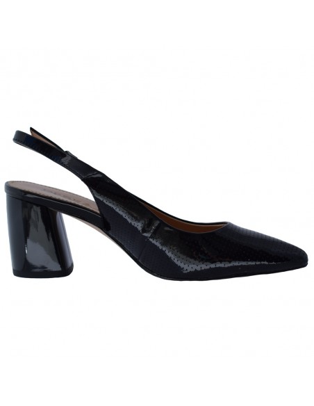 Pantofi dama, din piele naturala, Deska, 37228-01-O-33, negru