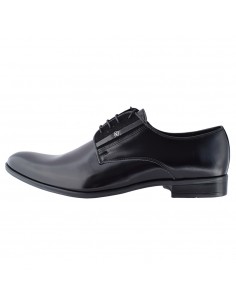 Pantofi barbati, din piele naturala, marca Conhpol, PBC-5711-Z009-00S01-01-40, negru