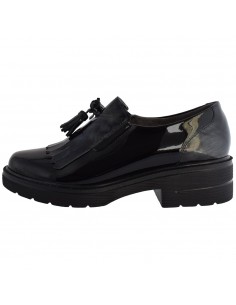 Pantofi dama, din piele naturala, marca Pitillos, 6442-01-Q-132, negru