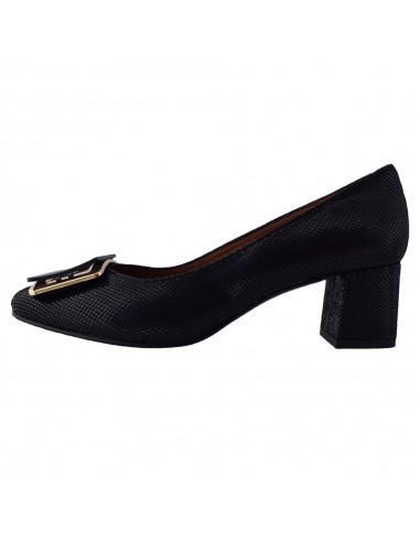 Pantofi dama, din piele naturala, marca Brenda Zaro, T4197-01-Q-84, negru