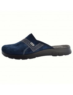 Papuci de casa barbati, din textil, marca Inblu, BG42-004BLU-42-89, bleumarin