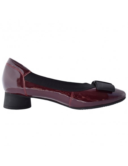 Pantofi dama, din piele naturala, marca Jose Simon, YDN-087-46-23-147, visiniu