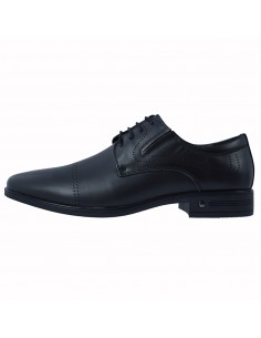 Pantofi barbati, din piele naturala, marca Eldemas, 7065-844-01-24, negru