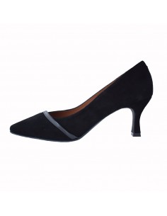 Pantofi dama, din piele naturala, marca Brenda Zaro, 4474-01-84, negru