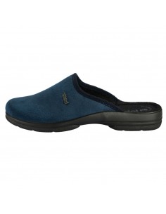 Papuci de casa barbati, din textil, marca Inblu, PO75-004-42-89, bleumarin