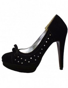 Pantofi dama, din piele naturala, marca Poison Concept, B27093-1, negru